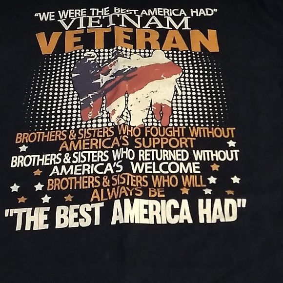 Limited Edition We Were The Best America Had Vietnam Veterans Brother XL T-Shirt - Picture 3 of 4